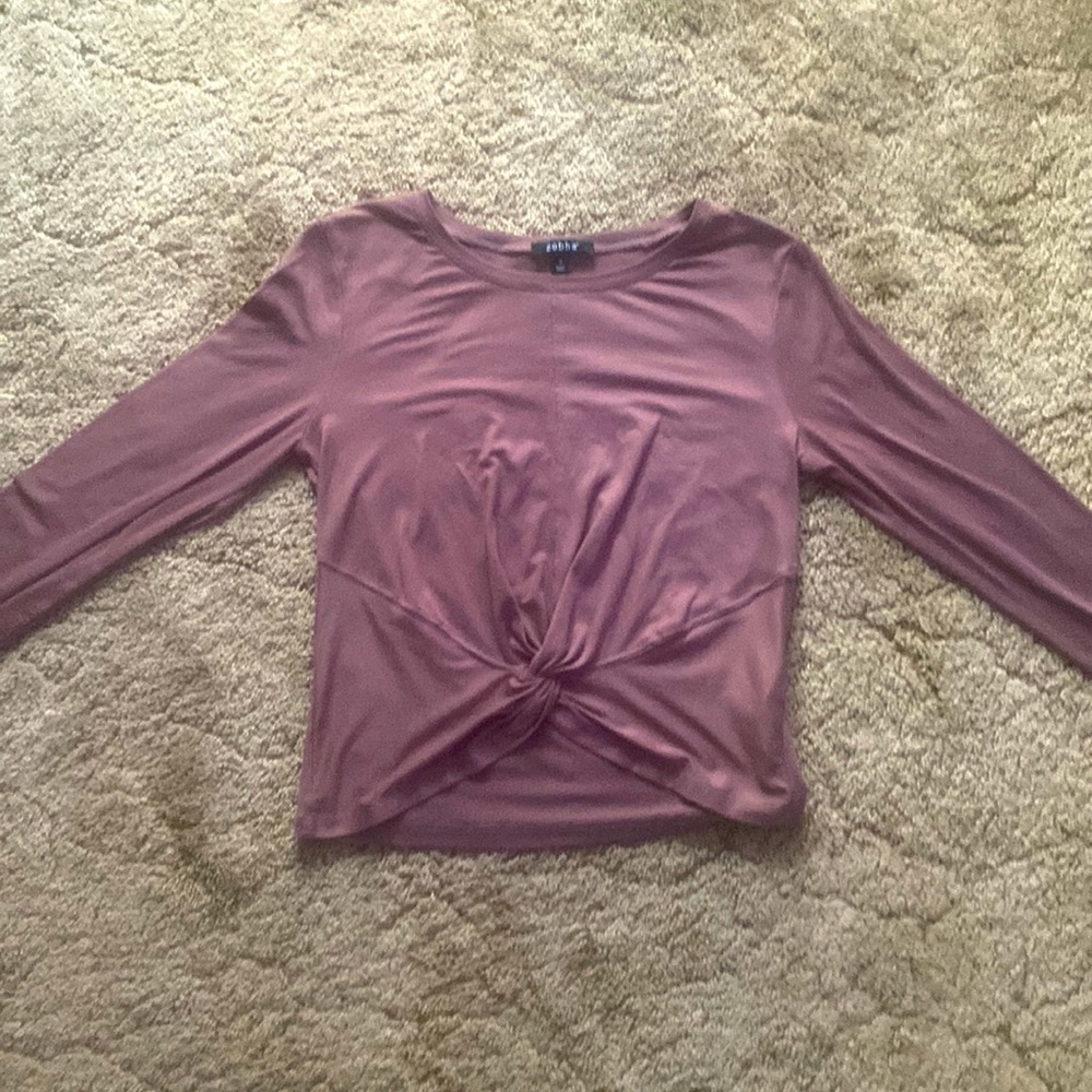 Zobha small plum long sleeve